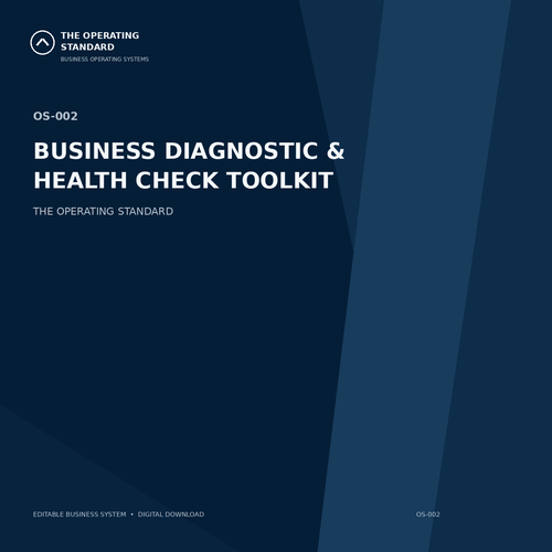 Business Diagnostic & Health Check Toolkit cover
