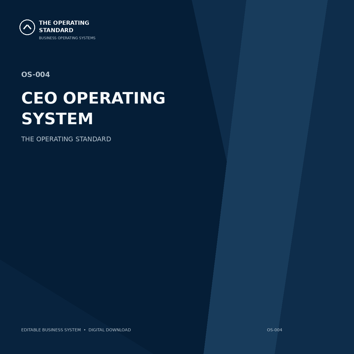 CEO Operating System cover