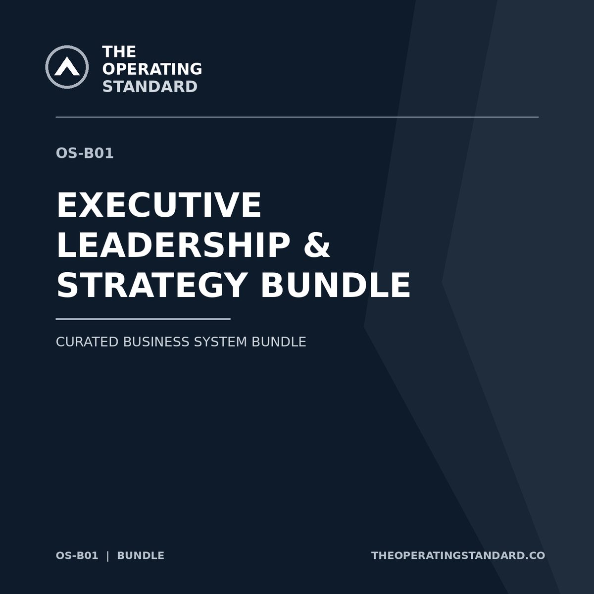 Executive Leadership & Strategy Bundle cover