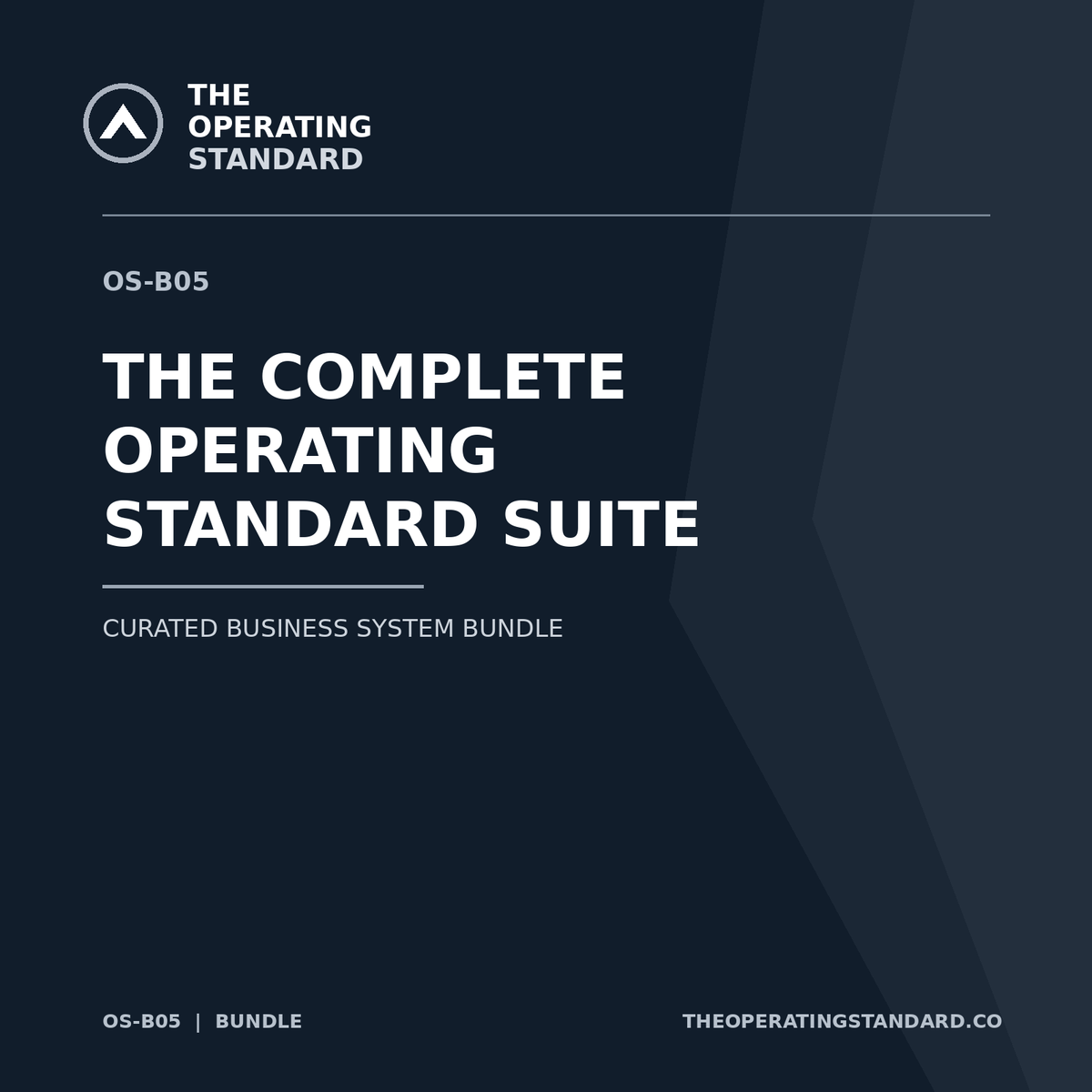 The Complete Operating Standard Suite cover